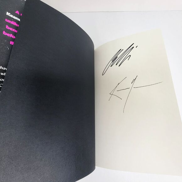SIGNED Keanu Reeves / China Mieville The Book Of Elsewhere Hardcover Book - NEW - Picture 2 of 5
